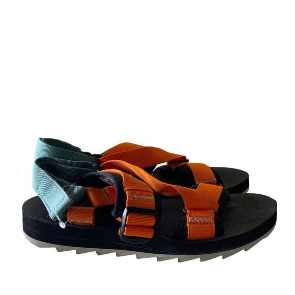 Merrell Alpine Strap Sport Hiking Sandals Exuberance Orange Multicolor Men Sz 8 - Picture 4 of 12